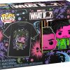 Pack Funko Pop + T-Shirt / Infinity Killmonger / What If ... / Marvel / Etiquette Spécial édition