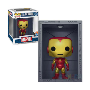 Figurine Funko Pop Deluxe / Hall of Armor Iron Man Model 4 N°1036 / Marvel / PX Previews Exclusive