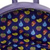 LFWDBK2555D Sac à Dos Loungefly / Villains / Triple Fermeture / Glow In The Dark / Disney