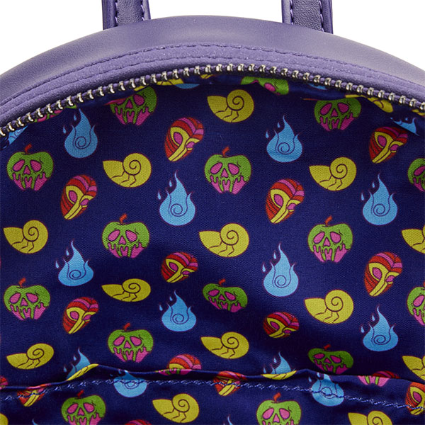 LFWDBK2555D Sac à Dos Loungefly / Villains / Triple Fermeture / Glow In The Dark / Disney