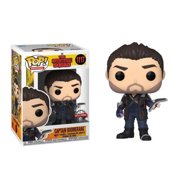 Figurine Funko Pop / Captain Boomerang /The Suicide Squad / Dc Comics / Spécial édition !