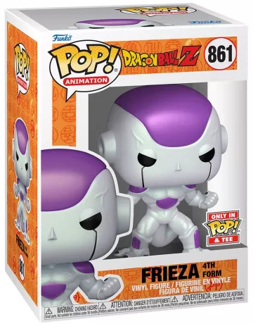 Pack Funko Pop + T-Shirt / Freezer / Dragon Ball Z / ! Etiquette Only In Pop & Tee !