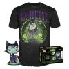 Pack Funko Pop + T-Shirt / Maleficent / Villains / Disney / Exclu Diamond