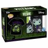 Pack Funko Pop + T-Shirt / Maleficent "Maléfique" / Villains / Disney / Diamond Funko Spécial édition