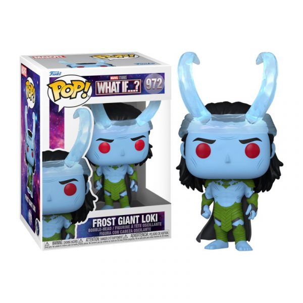 Figurine Funko Pop / Frost Giant Loki / What If …? / Marvel Figurine Funko Pop / Frost Giant Loki / What If …? / Marvel