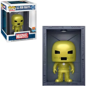 Figurine Funko Pop Deluxe / Hall of Armor Iron Man Model 1 N°1035 / Marvel / PX Previews Exclusive