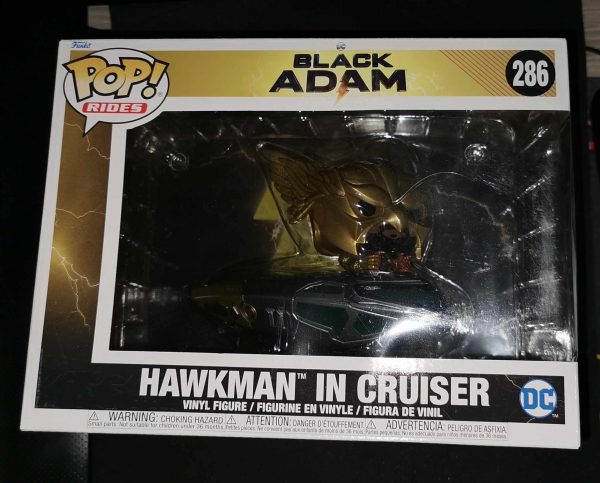 403812007_1104566780567281_3328499045405188218_n Figurine Funko Pop Deluxe / Hawkman In Cruiser N°286 / Black Adam / Dc Comics !! Boîte Abimée !!