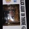 Figurine Funko Pop Deluxe / Black Adam On Throne N°1239 / Dc Comics !! Boîte Abimée !!