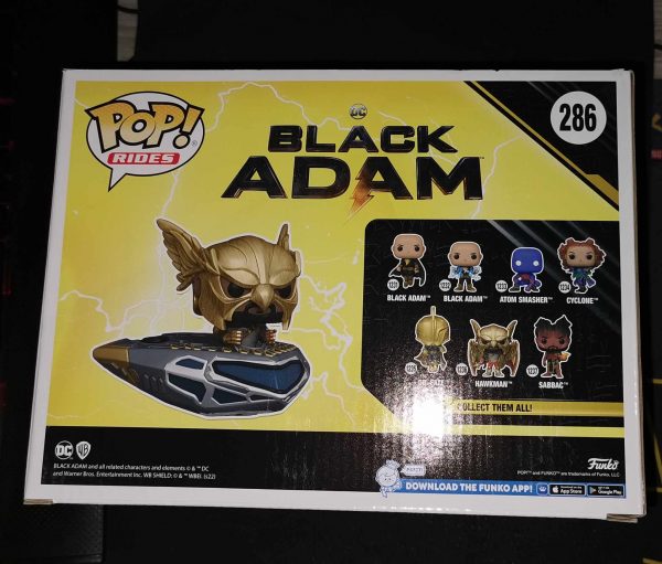 404278141_870246534834743_5240107757726051006_n Figurine Funko Pop Deluxe / Hawkman In Cruiser N°286 / Black Adam / Dc Comics !! Boîte Abimée !!