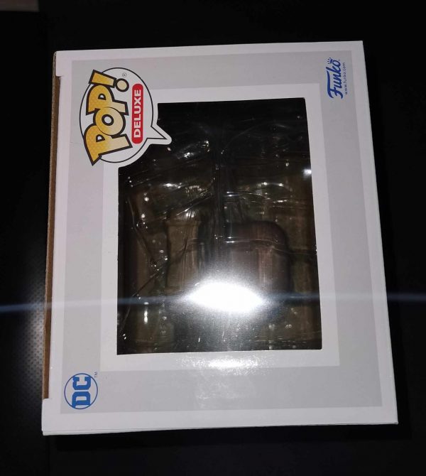 Figurine Funko Pop Deluxe / Black Adam On Throne N°1239 / Dc Comics !! Boîte Abimée !!