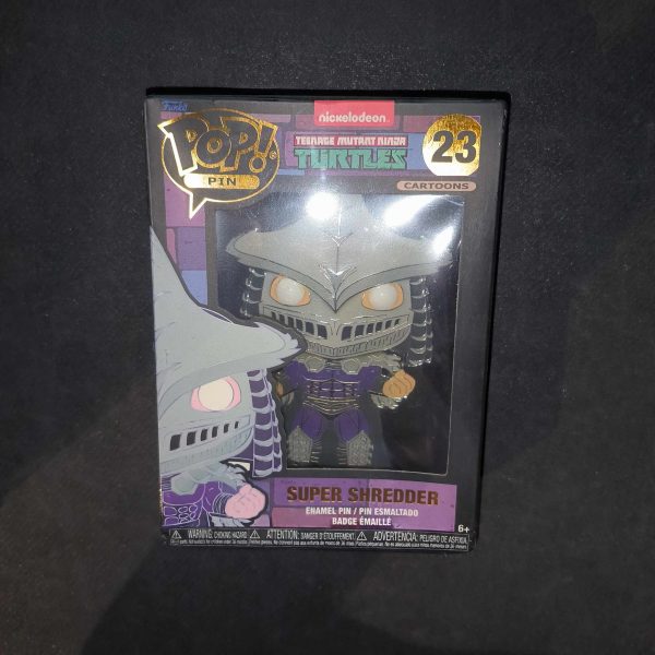 Figurine Funko Pop Pin's / Super Shredder N°23 / Tortues Ninja