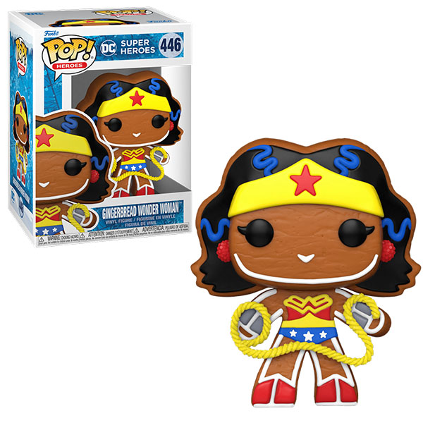 Figurine Funko Pop / Gingerbread Wonder Woman / Super Heroes / Dc Comics