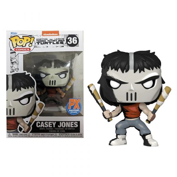Figurine Funko Pop / Casey Jones / Tortues Ninja / Etiquette PX Exclusive