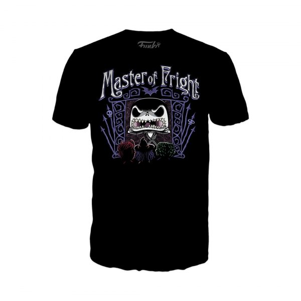 hr_fk63628_g Pack Funko Pop + T-Shirt / Jack Skellington / L'étrange Noël de Mr. Jack / Etiquette Spécial Funko Glows In The Dark