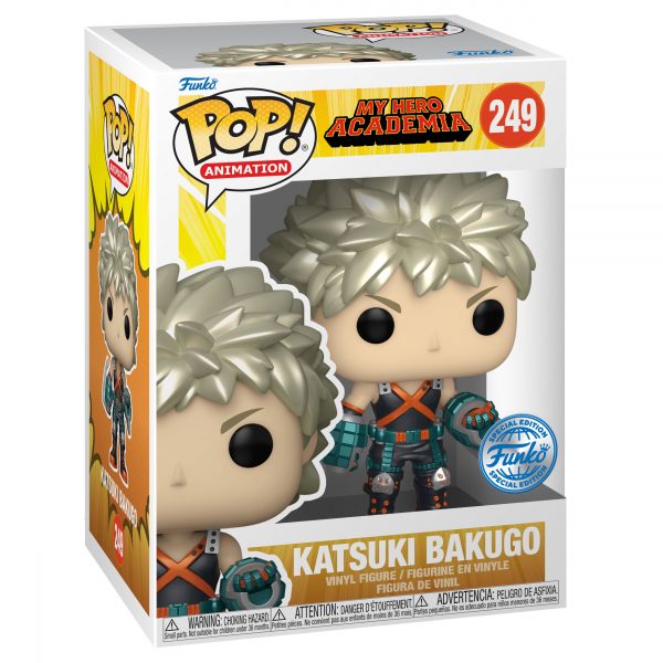 Pack Funko Pop + T-Shirt / Katsuki Bakugo / My Hero Academia / Etiquette Spécial édition