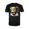 Pack Funko Pop + T-Shirt / Naruto Uzumaki / Shippuden / Etiquette Funko Spécial édition
