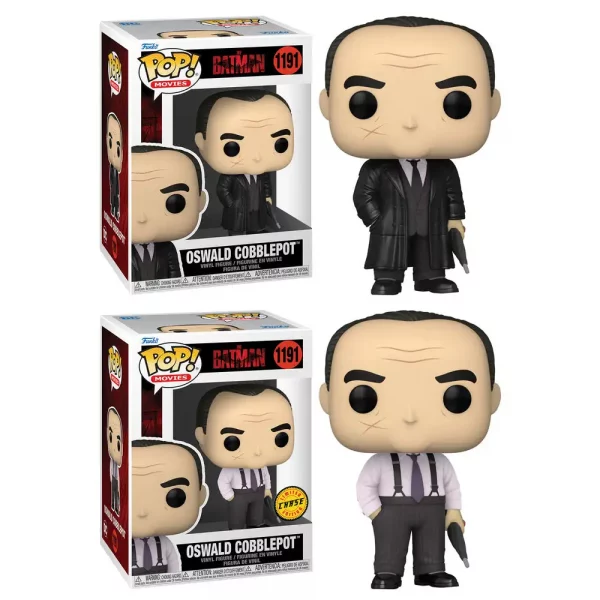 Lot 2 Figurines Funko Pop / Oswald Cobblepot / Batman / Dc Comics (1Normal+1 Chase) Lot 2 Figurines Funko Pop / Oswald Cobblepot / Batman / Dc Comics (1Normal+1 Chase)