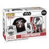 Pack Funko Pop + T-Shirt / Stormtrooper Métallique / Star Wars / Etiquette Spécial édition