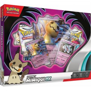 Coffret Pokémon 4 boosters / Collection Mimiqui ex