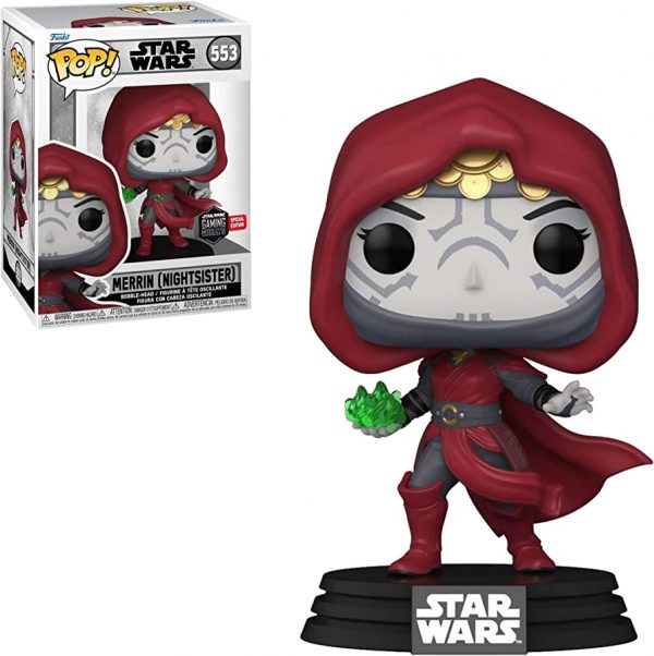 Figurine Funko Pop / Merrin (Nightsister) N°553 / Star Wars / Gaming Greats Spécial édition