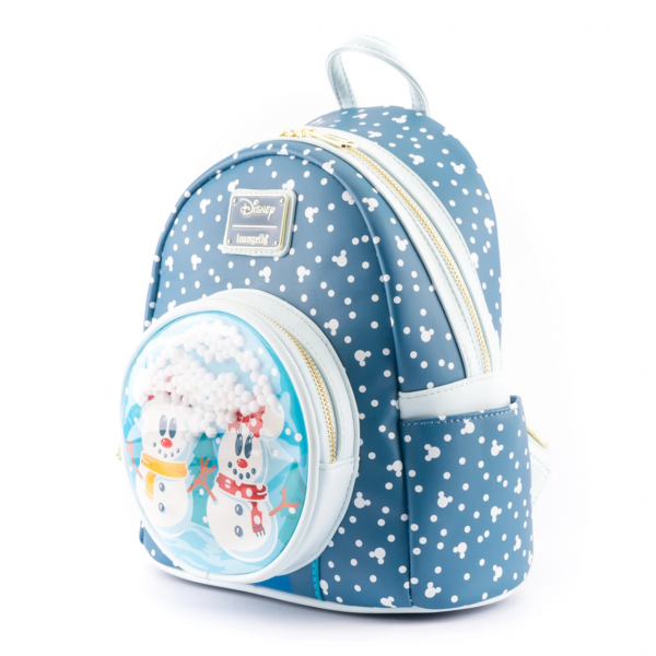Sac à Dos Loungefly / Snowman Minnie Mickey Snow Globe / Disney