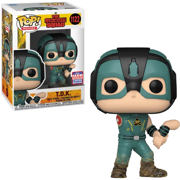 Figurine Funko Pop / T.D.K. N°1122 / The Suicide Squad / Dc Comics / Summer Convention 2021 Limited Edition