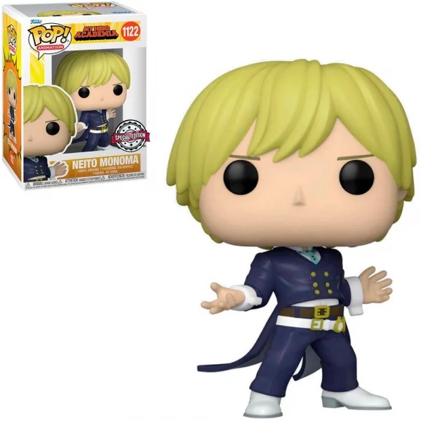 Figurine Funko Pop / Neito Monoma N°1122 / My Hero Academia / Spécial édition