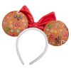 LFWDHB0094B Serre-Tête Loungefly / Ginger Bread Patent Bow Heart / Disney
