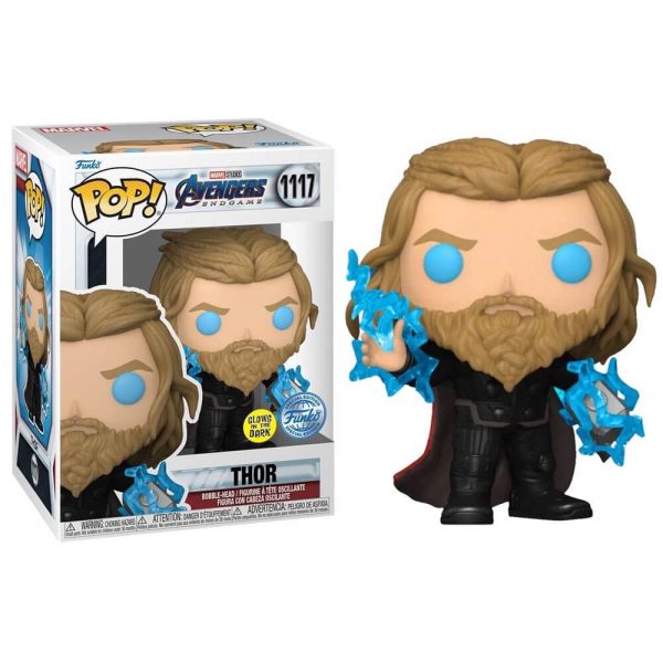 Figurine Funko Pop / Thor N°1117 / Avengers Endgame / Marvel / Glows In The Dark Funko Spécial édition Figurine Funko Pop / Thor N°1117 / Avengers Endgame / Marvel / Glows In The Dark Funko Spécial édition