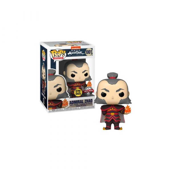 Figurine Funko Pop / Admiral Zhao N°1001 / Le Dernier Maître De L'air / Spécial édition Glows In The Dark