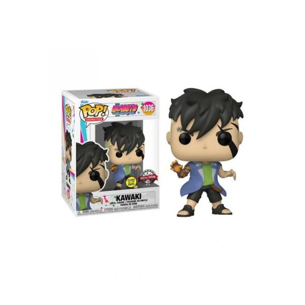 Figurine Funko Pop / Kawaki N°1036 / Boruto Naruto Next Generation / Glows In The Dark Spécial édition