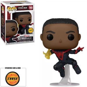 Figurine Funko Pop / Miles Morales (Classic Suit) N°765 / Spider-Man / Marvel / Chase Limited Edition