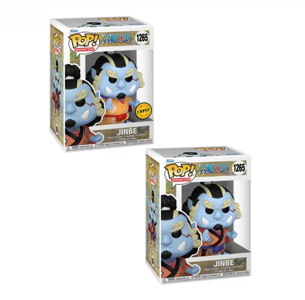 Lot 2 Figurines Funko Pop / Jinbe / One Piece (1Normal+1Chase)