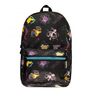 Sac à Dos Difuzed AOP / Ready For Pokémon / Mewtwo-Ronflex-Pikachu-Dracaufeu-Ectoplasma