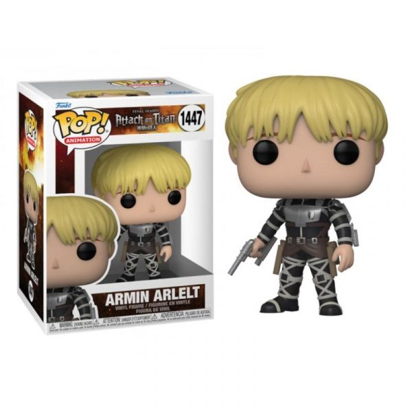 Figurine Funko Pop / Armin Arlelt N°1447 / Attaque Des Titans Figurine Funko Pop / Armin Arlelt N°1447 / Attaque Des Titans