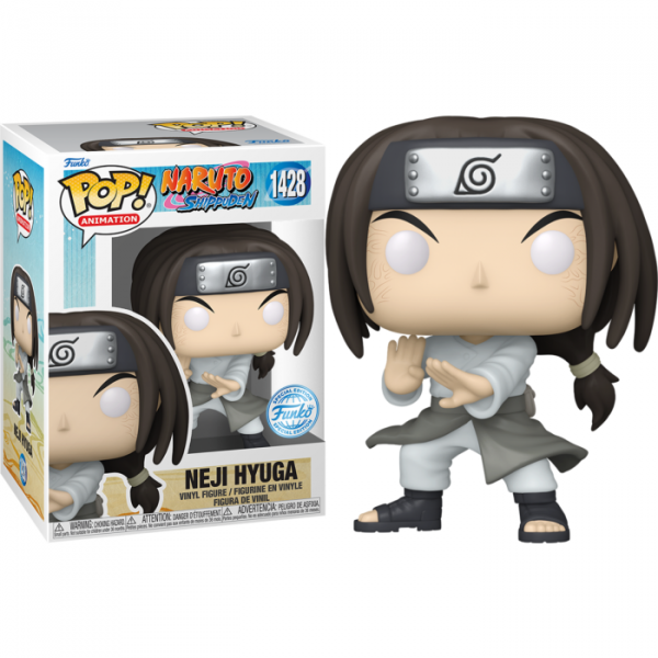 Figurine Funko Pop / Neji Hyuga N°1428 / Naruto Shippuden / Funko Spécial édition