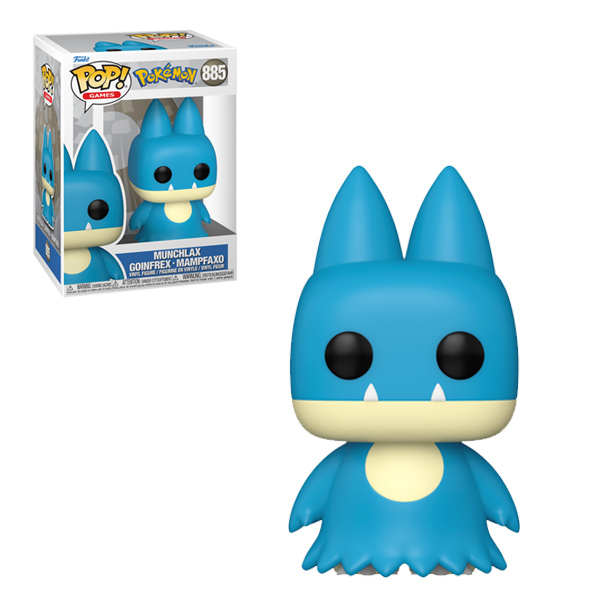 Figurine Funko Pop / Munchlax " Goinfrex " N°885 / Pokémon