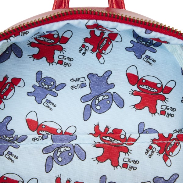LFWDBK3261F Sac à Dos Loungefly / Stitch Devil " Démon " / Disney Lustitchfer
