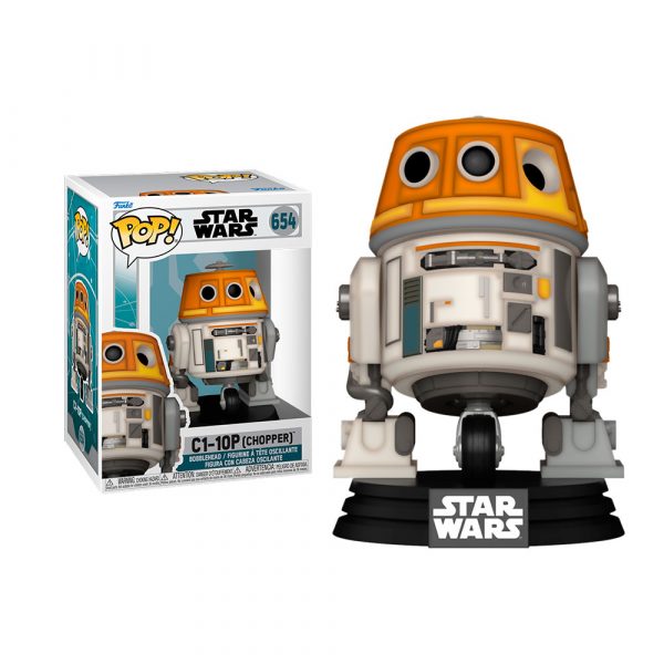 Figurine Funko Pop / C1-10P (Chopper) N°654 / Star Wars / Précommande