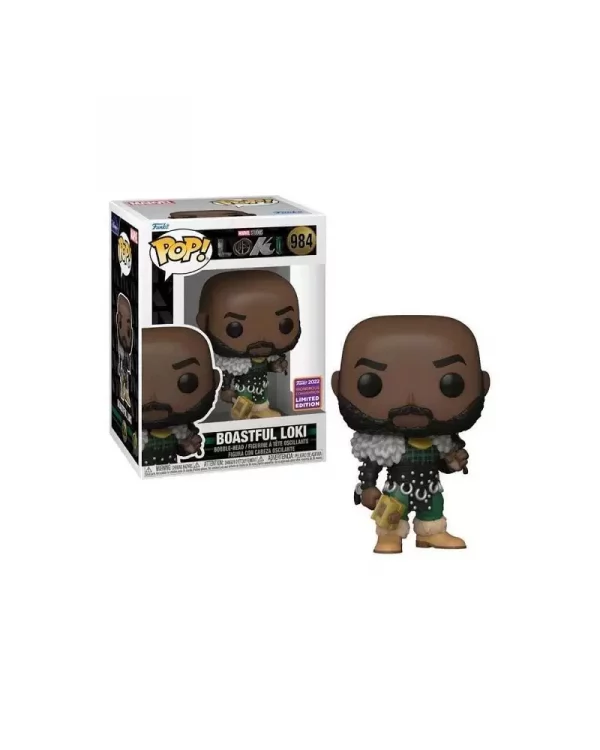 Figurine Funko Pop / Boastful Loki N°984 / Loki / Marvel / 2022 Wondrous Convention Limited Edition