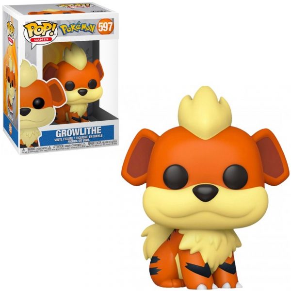 Figurine Funko Pop / Growlithe " Caninos " N°597 / Pokémon Figurine Funko Pop / Growlithe " Caninos " N°597 / Pokémon