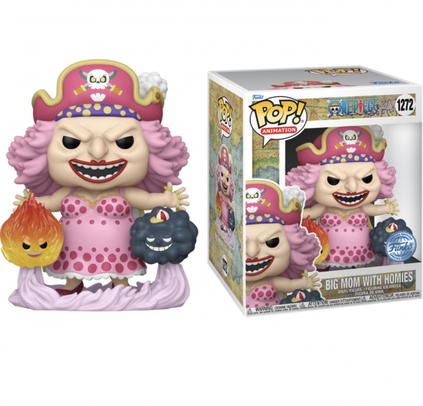 Figurine Funko Pop Deluxe / Big Mom With Homies N°1272 / One Piece / Funko Spécial édition