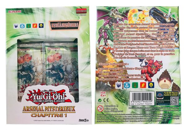 916u+++DKqL Coffret Yu-Gi-Oh! 1ère édition / Konami / Arsenal Mystérieux : Chapitre 1