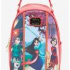 Sac à dos Loungefly / Mulan Transformation / Disney / Exclu