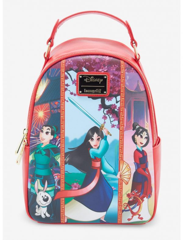 Sac à dos Loungefly / Mulan Transformation / Disney / Exclu