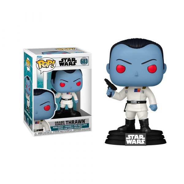 Figurine Funko Pop Grand Admiral Thrawn N°683 Star Wars Figurine Funko Pop Grand Admiral Thrawn N°683 Star Wars