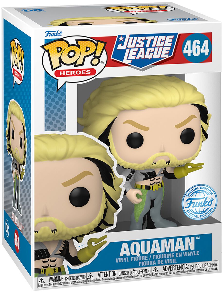 Figurine Funko Pop / Aquaman N°464 / Dc Comics / Funko Spécial édition