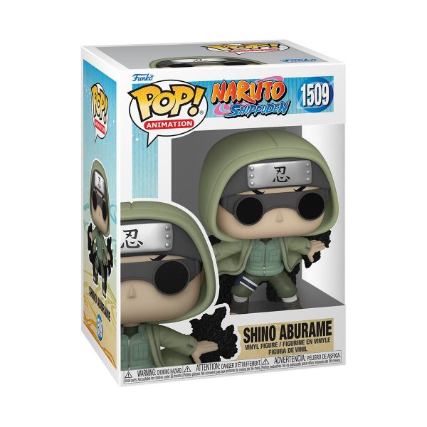 Figurine Funko Pop / Shino Aburame N°1509 / Naruto Shippuden