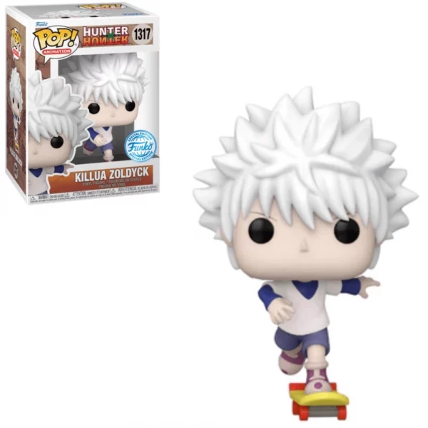 Figurine Funko Pop / Killua Zoldyck N°1317 / Hunter X Hunter / Funko Spécial édition