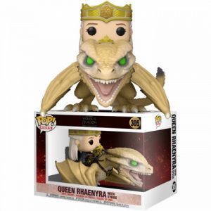 Figurine Funko Pop Deluxe / Queen Rhaenyra With Syrax N°305 / House of the Dragon